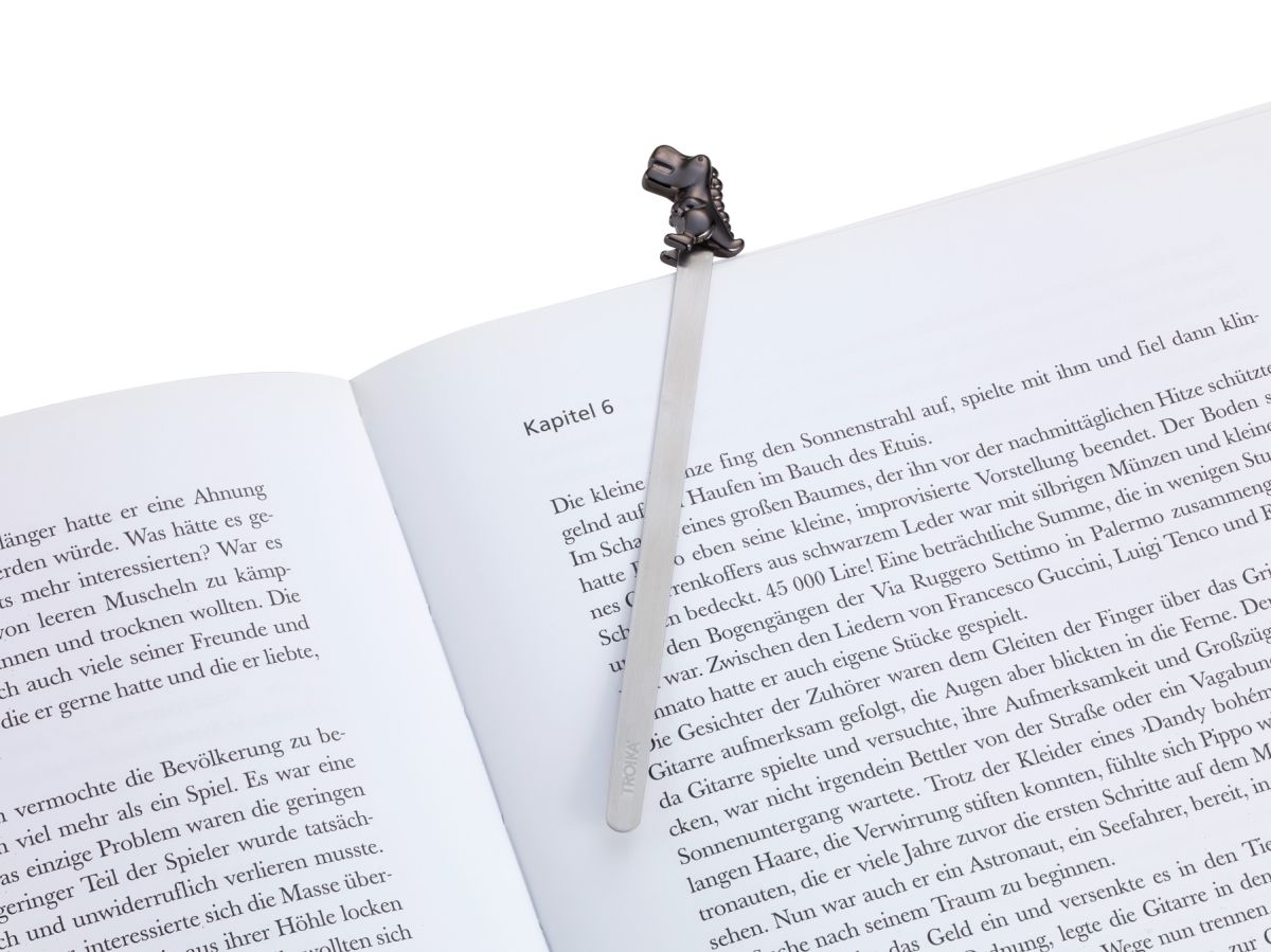 Marcador Troika Para Página,  Diseño T-Rex3