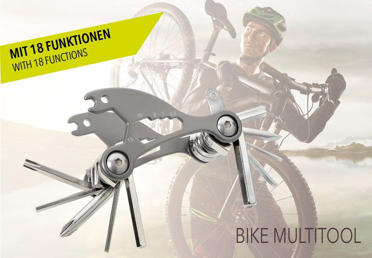 Multiherramienta Troika Para Bicicletas 18 Funciones.5