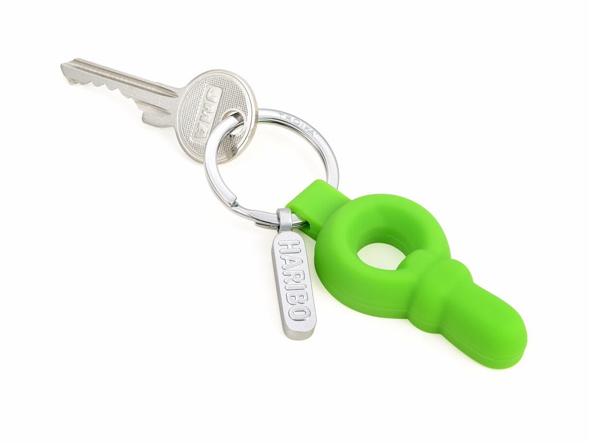 Llavero Troika Haribo Schnuller color verde2