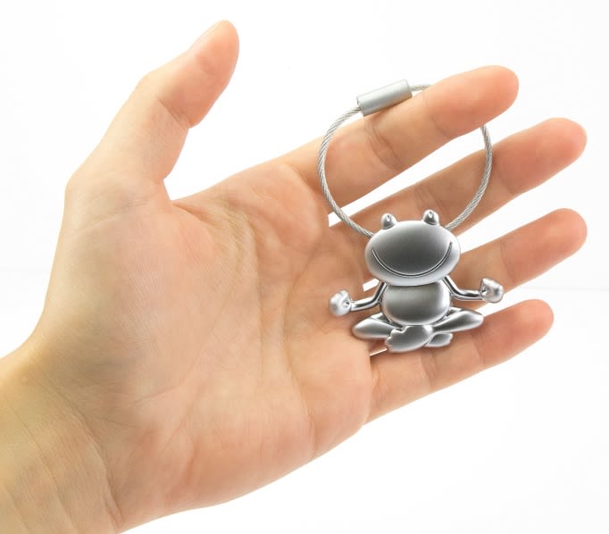 Llavero Troika rana Omdiseño rana meditando6
