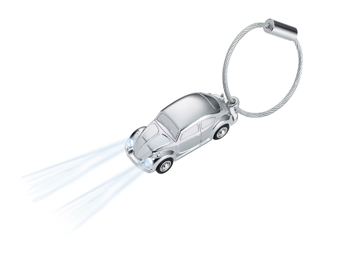 Llavero Troika, Diseño Beetle Volkswagen, Material de acero5