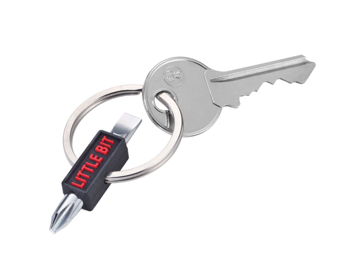 Llavero Troika c/puntas dobles (destornillador/ranurado)1