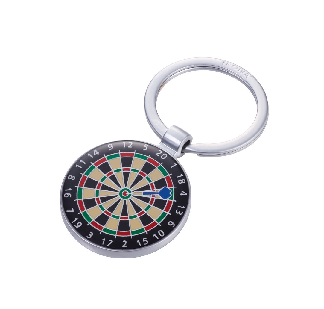 Llavero Troika, diseño Dardos, material de acero4