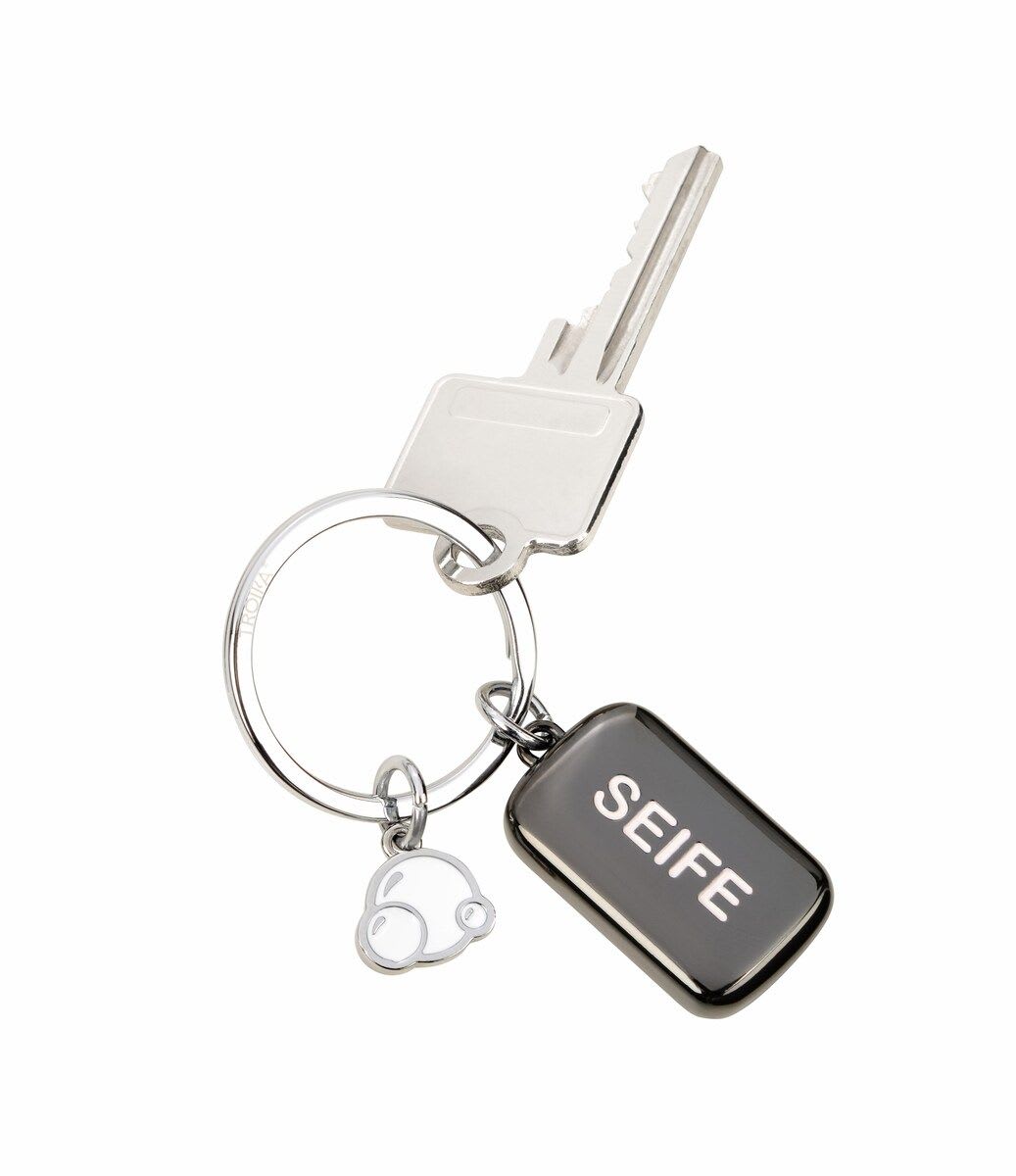 Llavero Troika antibacteriano metal brillante multicolor1