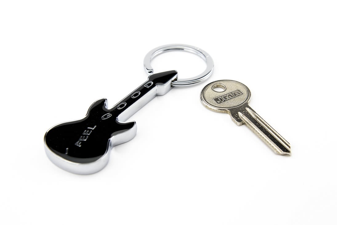 Llavero Troika con diseño me siento bien3