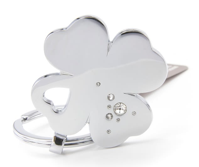 Llavero Troika Trébol 4 Hojas SWAROVSKI 2