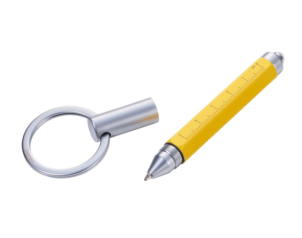 Llavero Troika linterna y micro-bolígrafo multitarea3