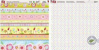 Papel De Scrapbooking Doble Cara 30.3X30.3Cm Marca Madrid Papel Color Variado(MP)2