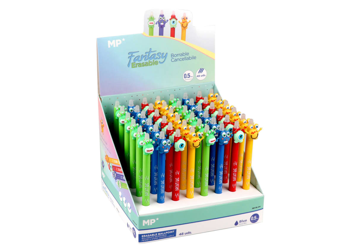 Boligrafo Borrable 0.5mm Diseños Variado Marca Madrid Papel Color Variado(MP)1