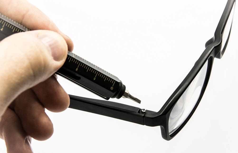 Boligrafo Troika Construcción multifuncional  Original  Dorado-Negro7