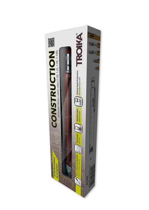 Boligrafo Troika Construcción multifuncional  Original  rojo4