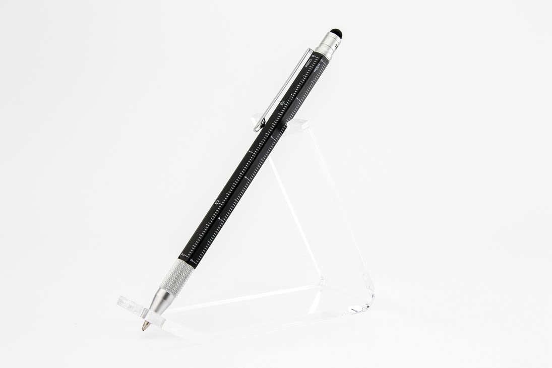 Boligrafo Troika Construcccion multifuncional  Slim negro4