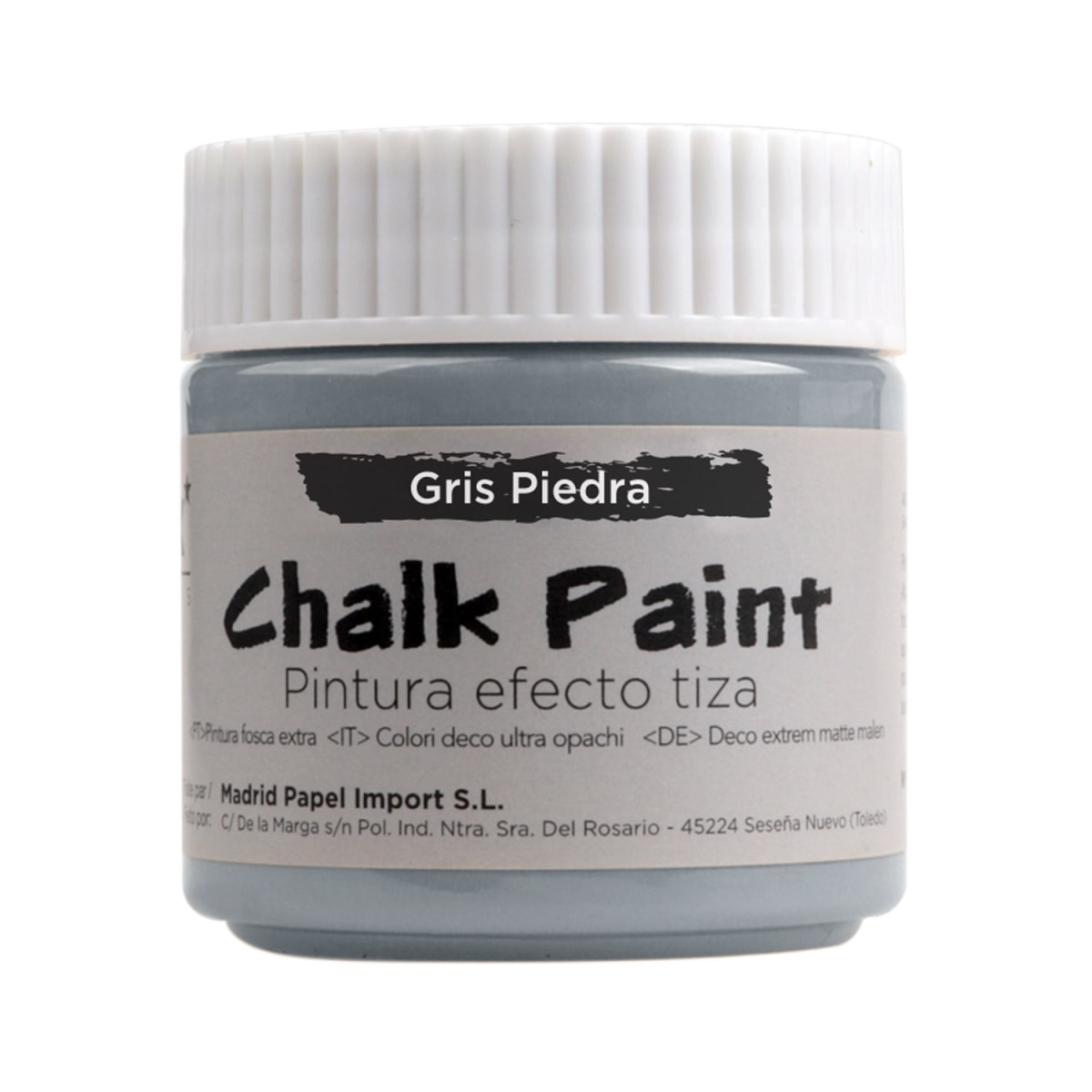 CHALCK PAINT 100ML GRIS PIEDRA (MP)1