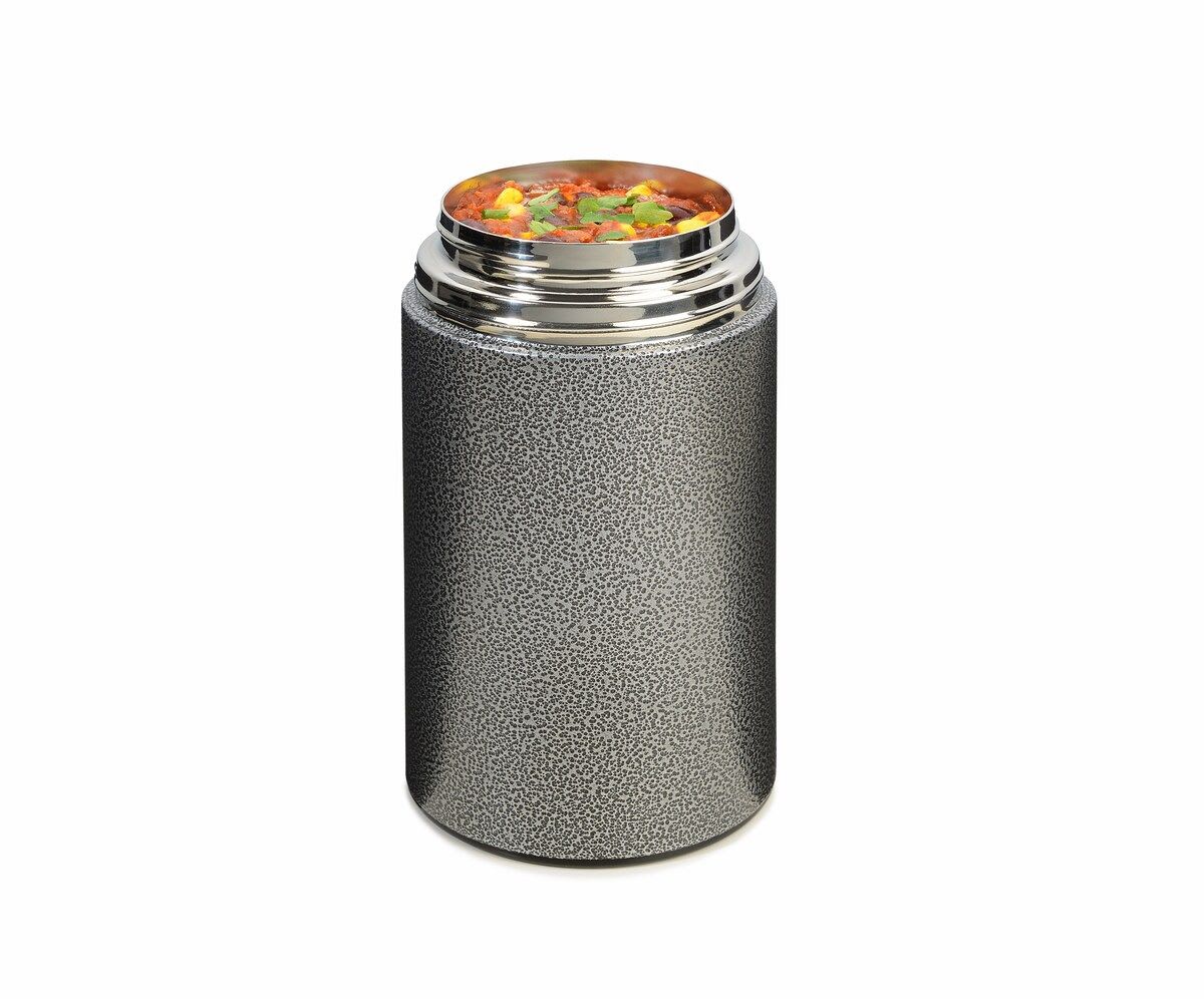 Thermo Troika  de alimentos c/cuchara plegable 900ml acero inoxidable2