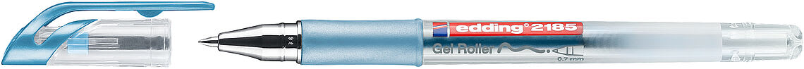 Rollerballs Gel Edding  E-2185 Azul metalizado