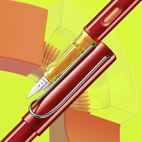 Pluma Al-Star Glossy Red F bl Sp. Edition2