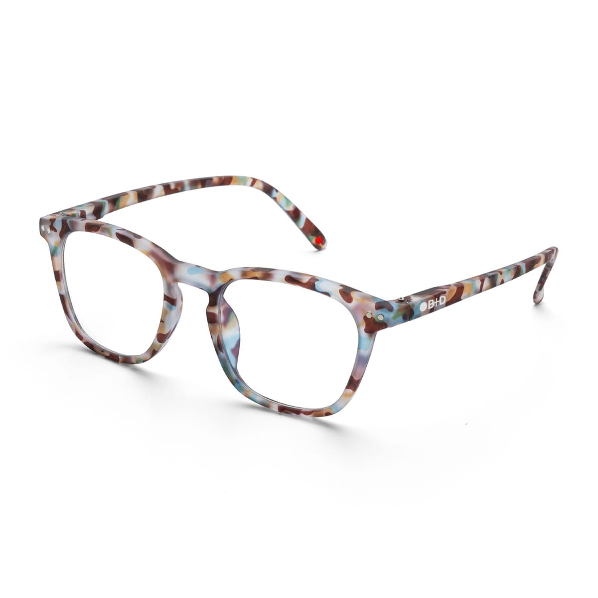 B+D CUBE READER - MATT MULTI TORTOISE2