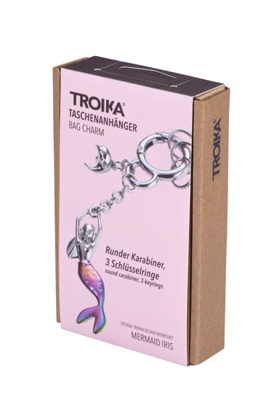 Llavero Troika Diseño Colgante Sirena Delfín3