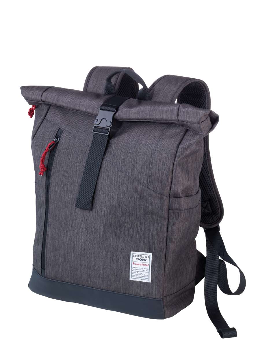 Mochila roll-top TROIKA  BUSINESS ROLL TOP2