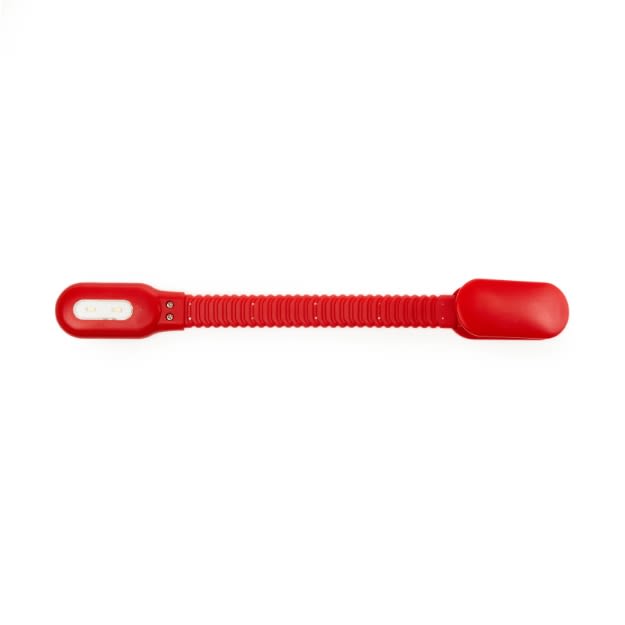 Luz De Lectura Kikkerland  Clip De Libro Rojo Recargable2