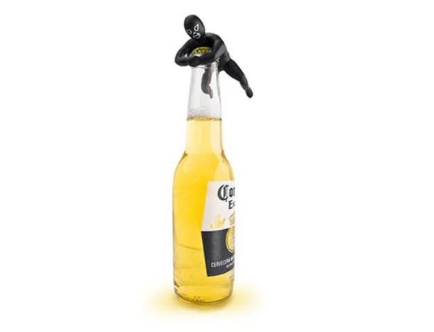 Destapador de Botella Kikkerland Luchador2