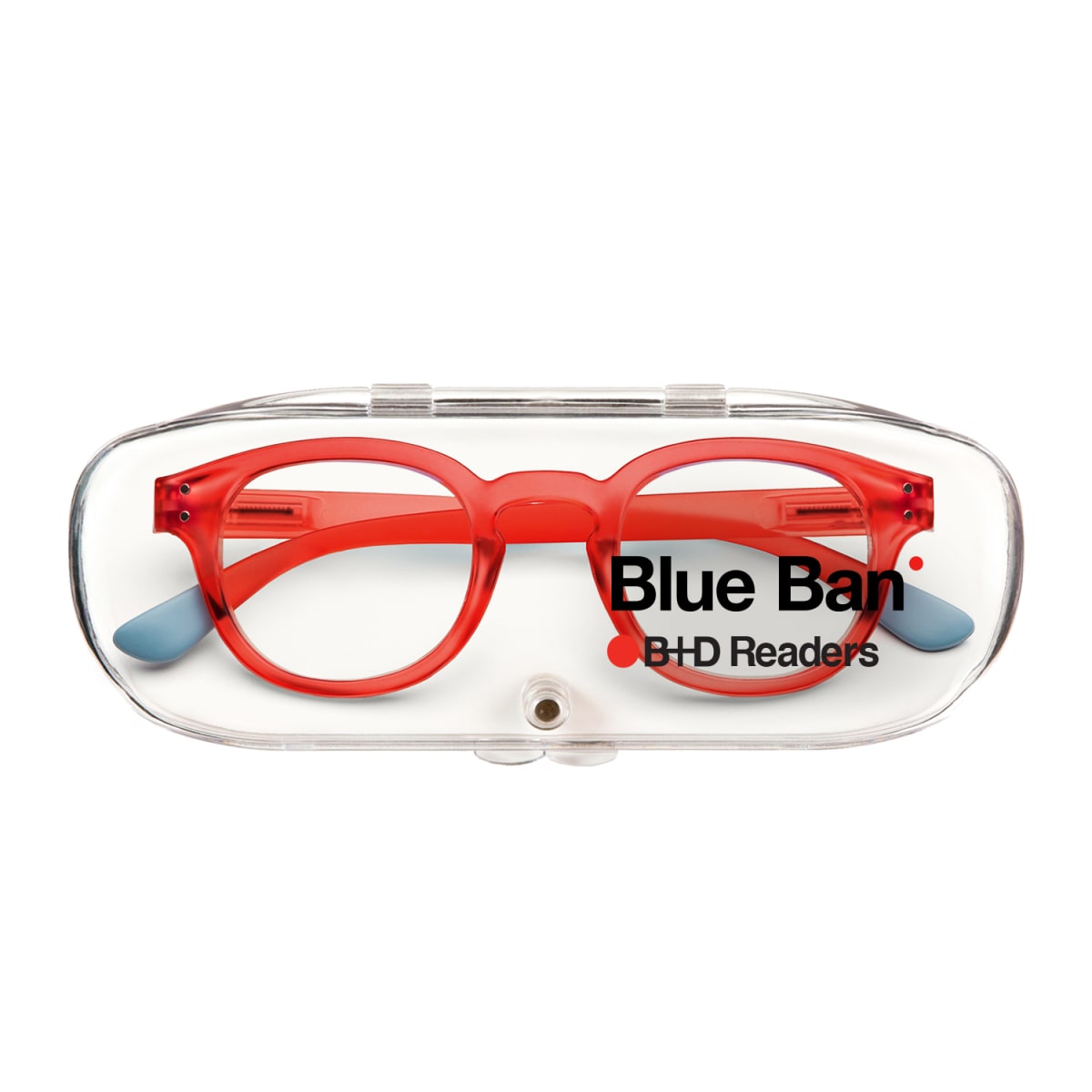 B+D BLUE BAN READER - MATT RED3