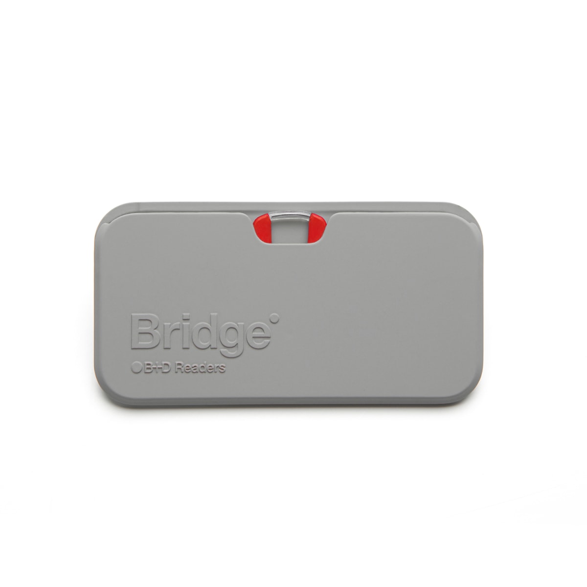 B+D BRIDGE READER - MATT RED2