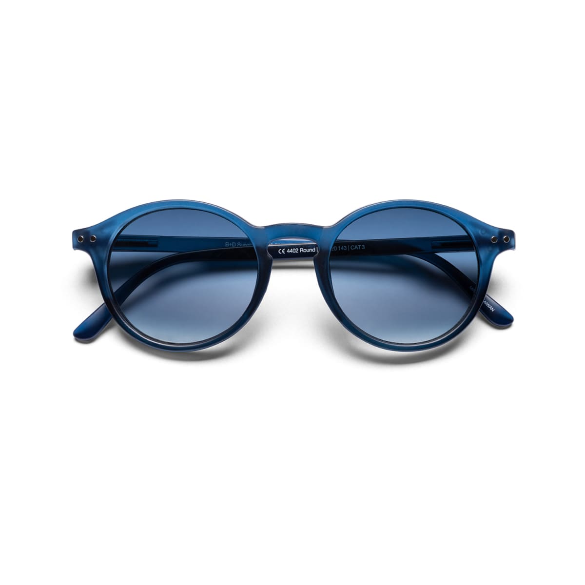 B+D Round SUN - MATT BLUE