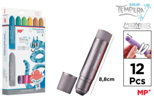 TEMPERA SOLIDA METALIZADO 12UDS (MP)1