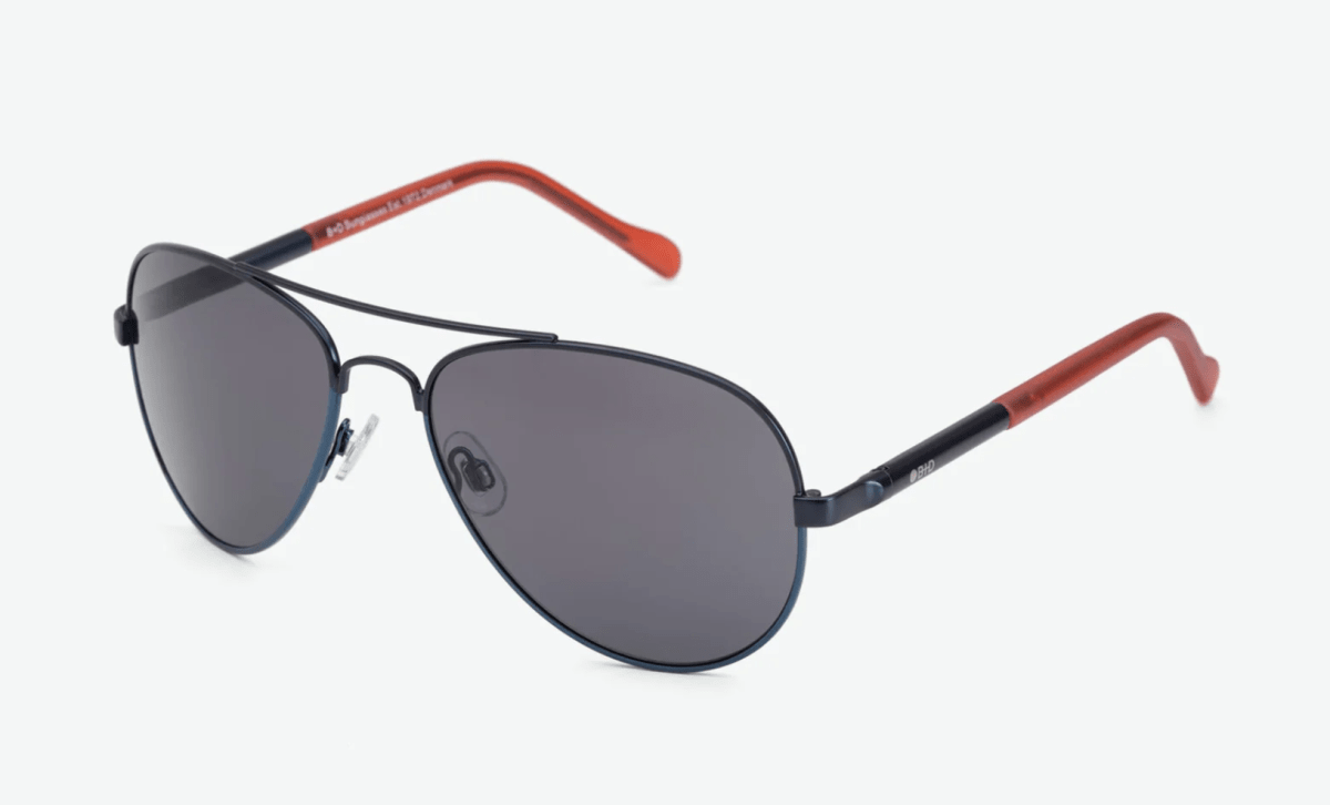 B+D Aars SUNGLASSES MAT BLUE1