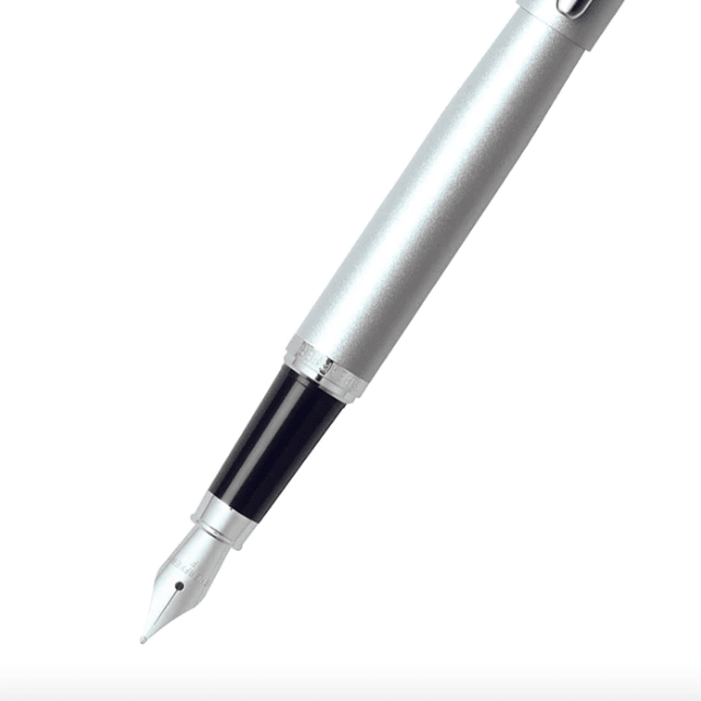 Pluma Fuente Sheaffer VFM Plata CT punto mediano (SHFER)2