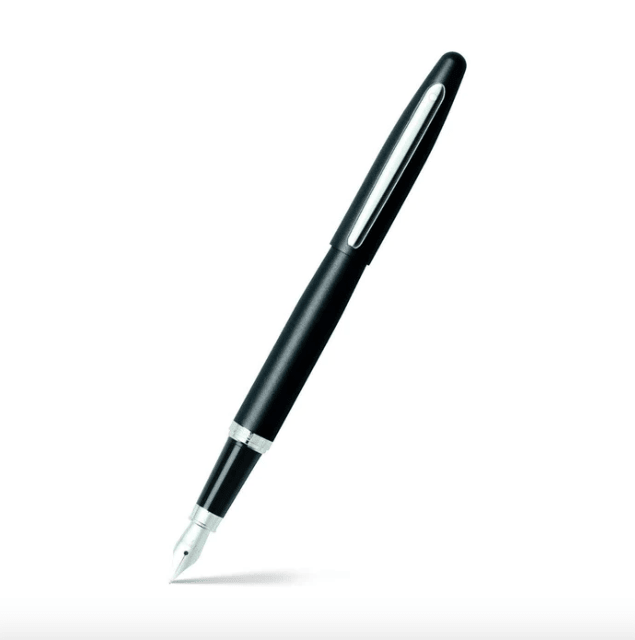 Pluma Fuente Sheaffer VFM Negro Mate CT punto mediano (SHFER)1