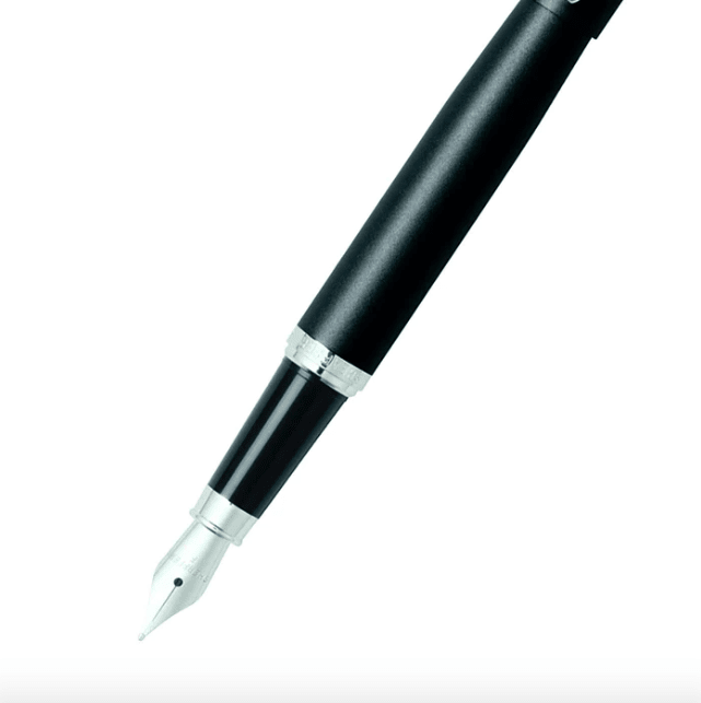 Pluma Fuente Sheaffer VFM Negro Mate CT punto mediano (SHFER)2