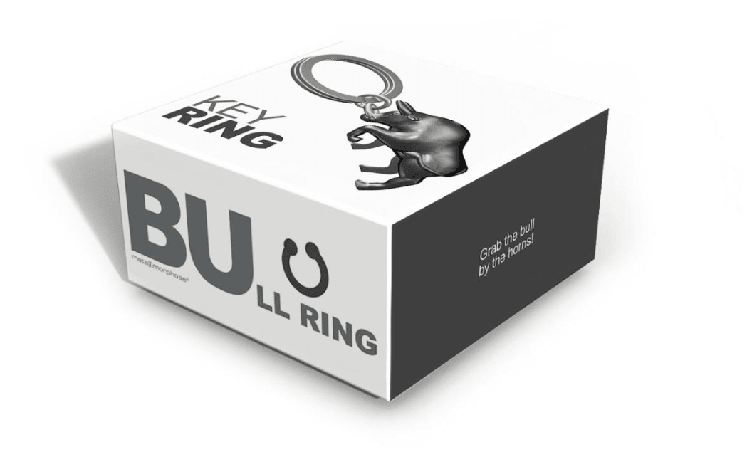 Llavero Metalmorphose Toro Cromado (MTM)4