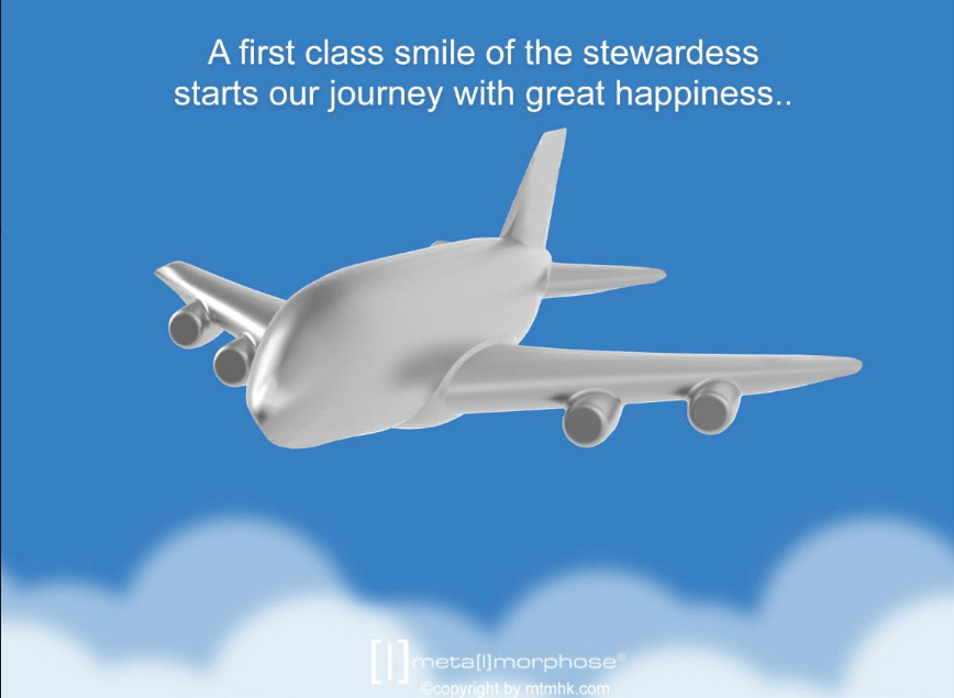 Llavero Metalmorphose Avión (MTM)3