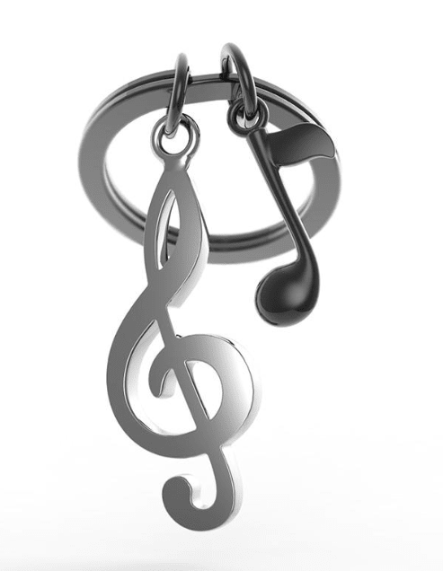 Llavero Metalmorphose llaves musicales (MTM)1