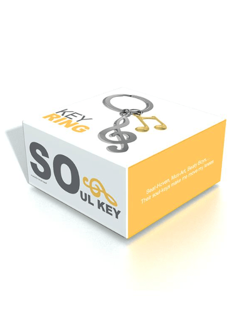 Llavero Metalmorphose llaves musicales (MTM)6