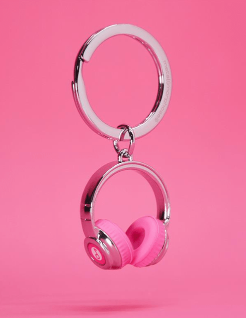 Llavero Metalmorphose audífonos Rosados (MTM)4