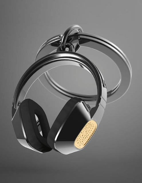 Llavero Metalmorphose audífonos retro (MTM)2