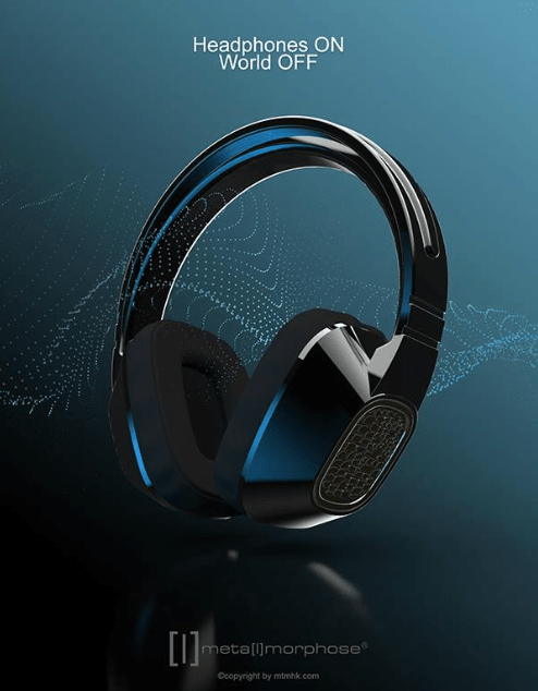 Llavero Metalmorphose audífonos retro (MTM)3