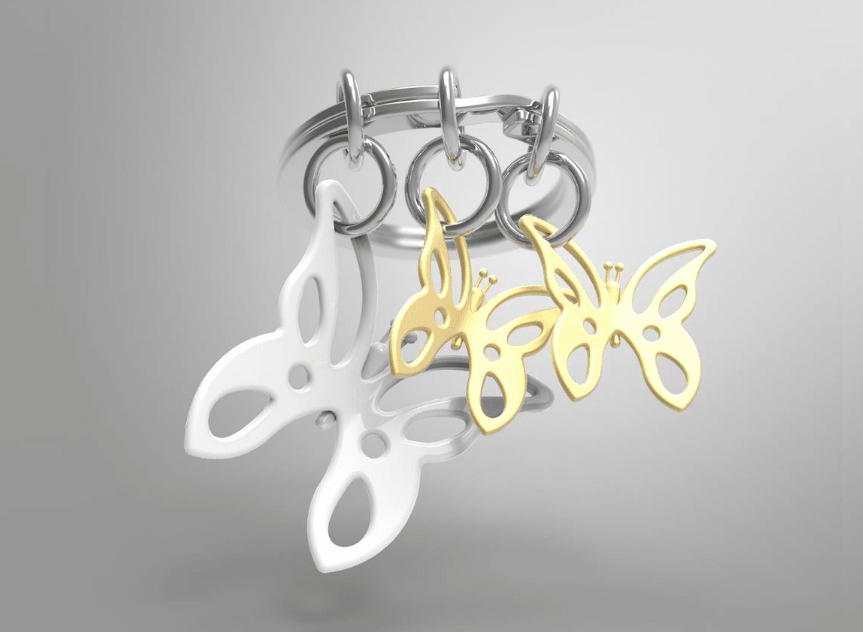 Llavero Metalmorphose Mariposas (MTM)2