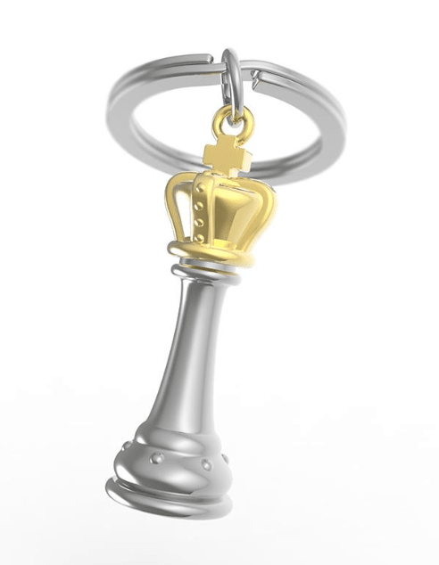 Llavero Metalmorphose Rey, Ajedrez (MTM)1