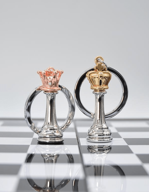 Llavero Metalmorphose Rey, Ajedrez (MTM)4