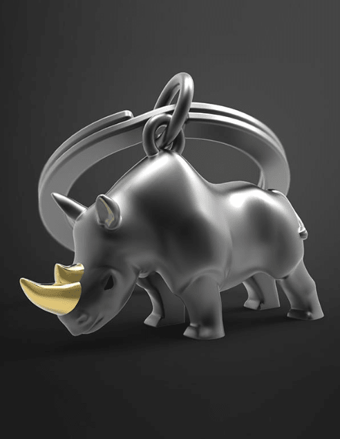 Llavero Metalmorphose Rinoceronte (MTM)2