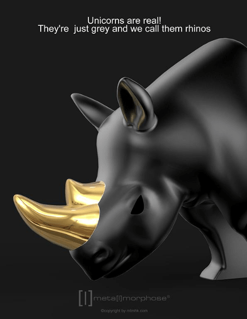 Llavero Metalmorphose Rinoceronte (MTM)3