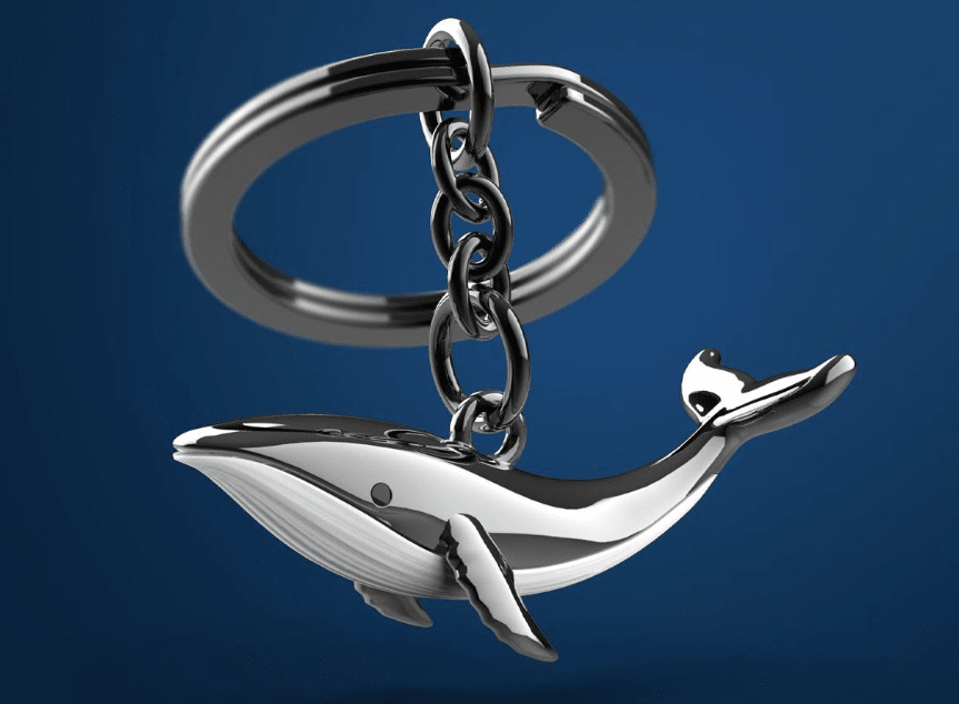 Llavero Metalmorphose Ballena Bitono (MTM)2