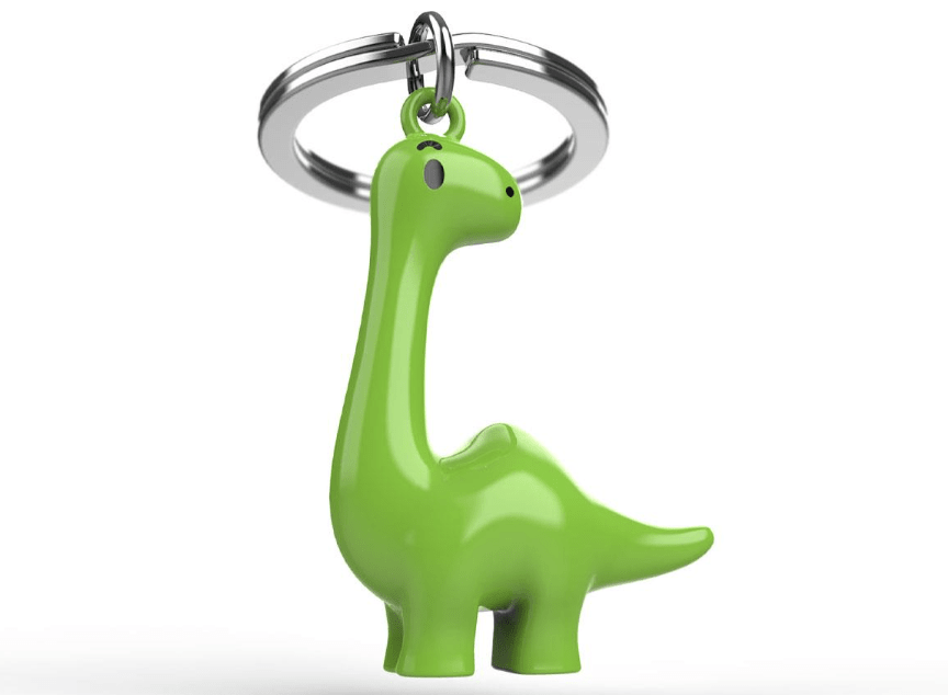 Llavero Metalmorphose Dinosaurio Verde (MTM)1