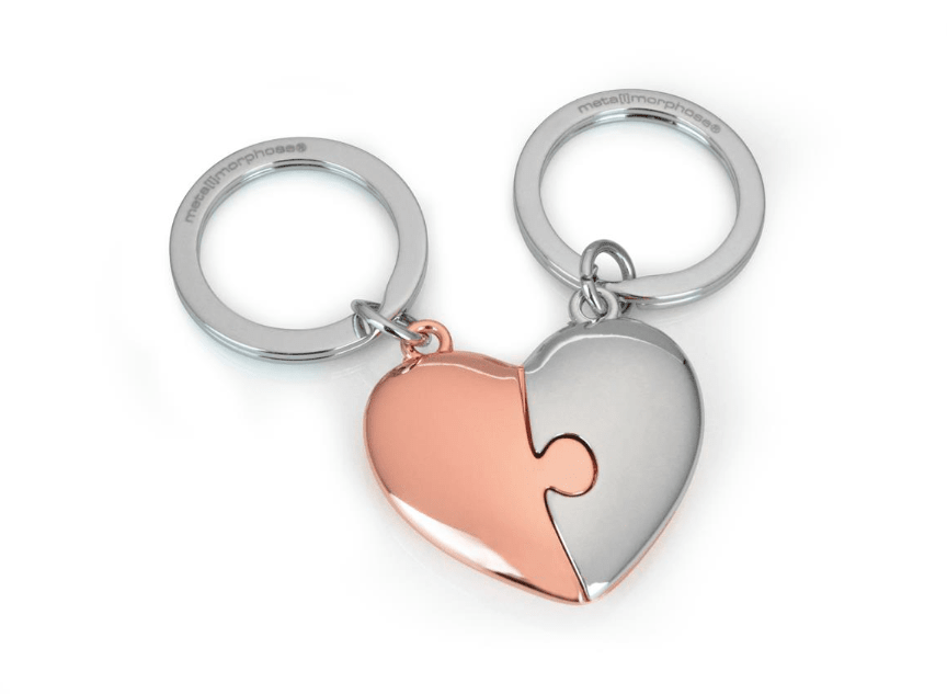 Llavero Metalmorphose Dos Corazones -Eres mi otra mitad (MTM)7