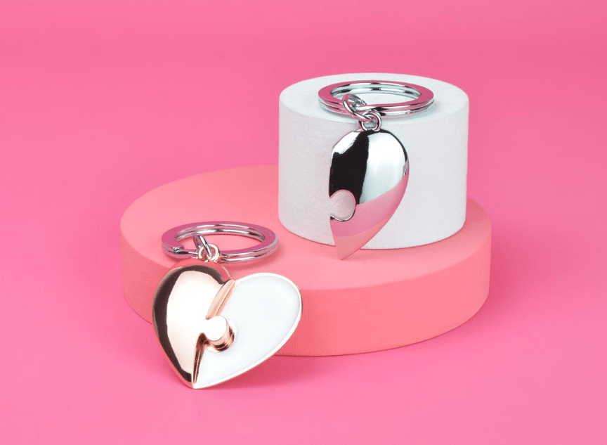 Llavero Metalmorphose Dos Corazones -Eres mi otra mitad (MTM)9