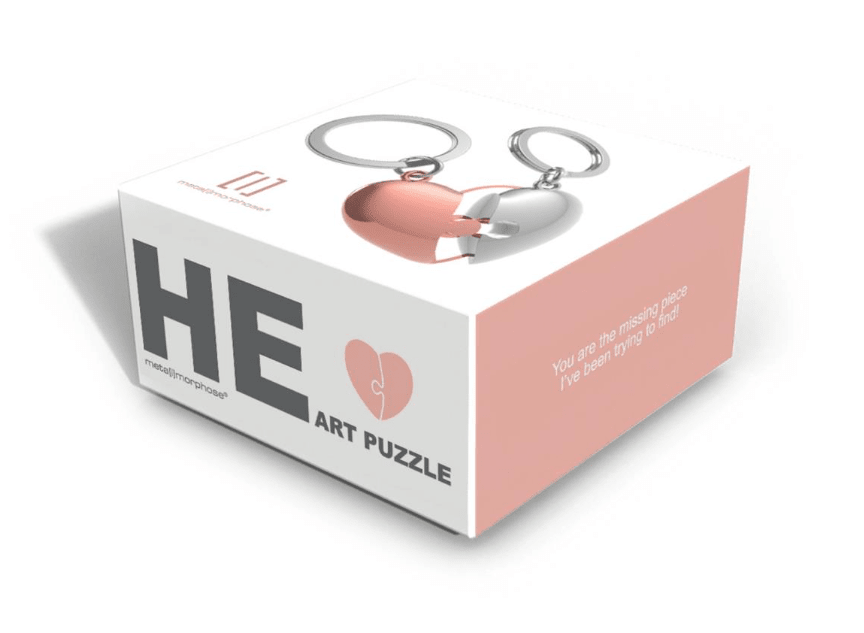 Llavero Metalmorphose Dos Corazones -Eres mi otra mitad (MTM)10